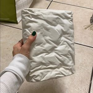 Ceramic white flower vase